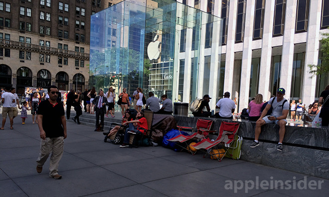 Apple's Cube store in New York