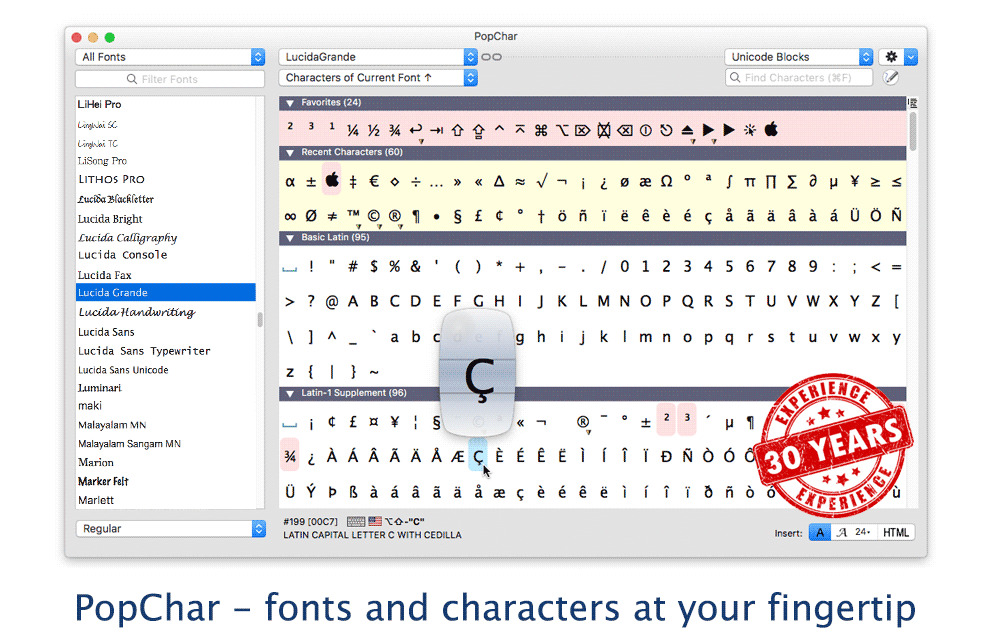 evernote for mac more fonts