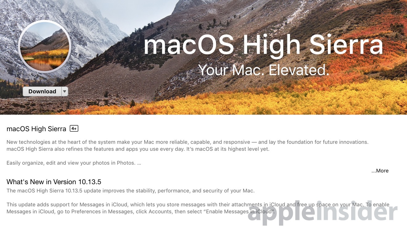 latest macos update