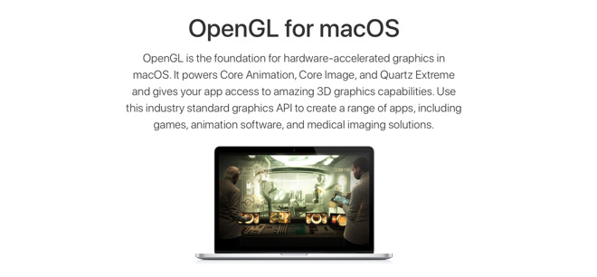 opengl 3.3–capable graphics card mac