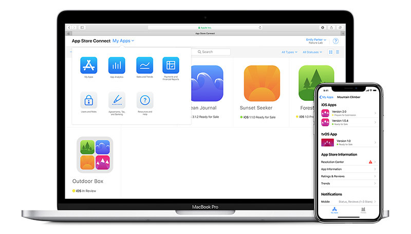 manage apps on itunes