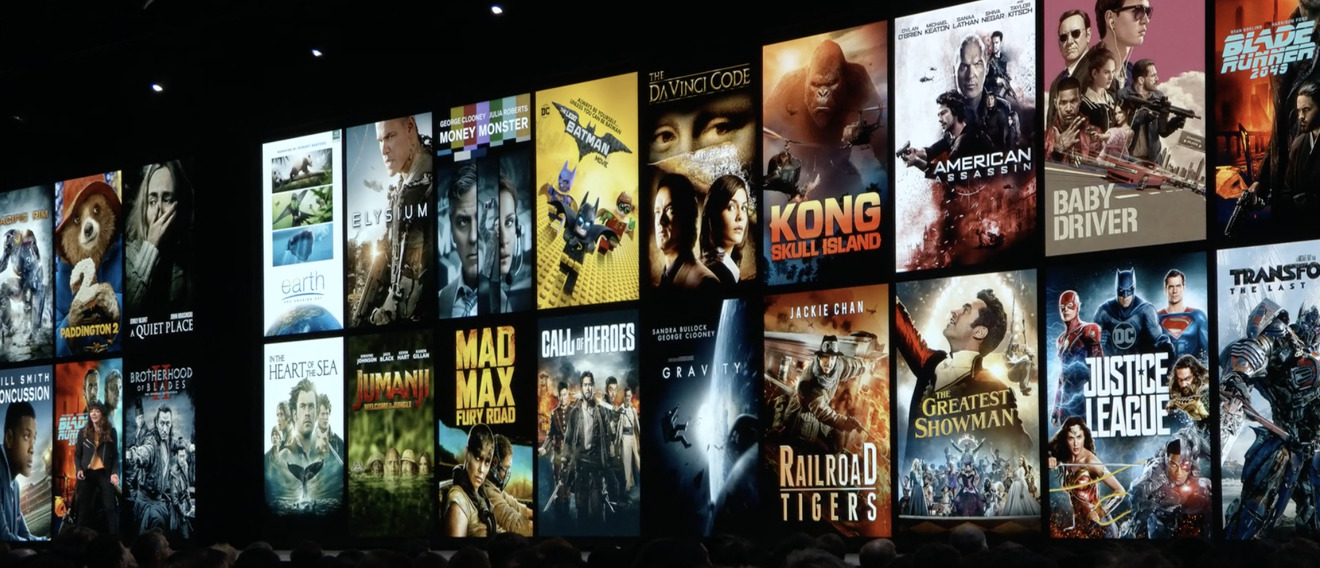 Movies available on Apple TV