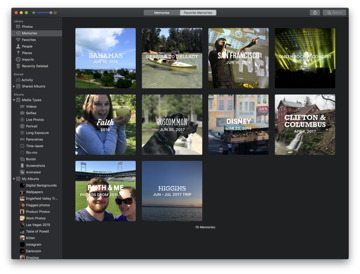 Photos dark mode in macOS Mojave