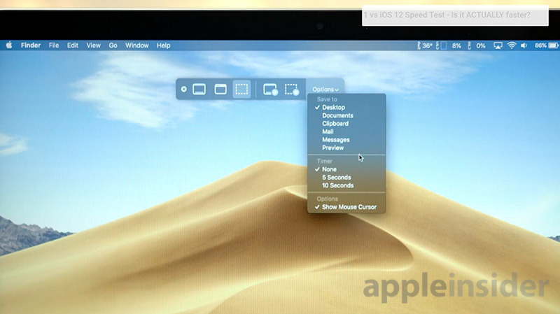 macOS Mojave Screenshots
