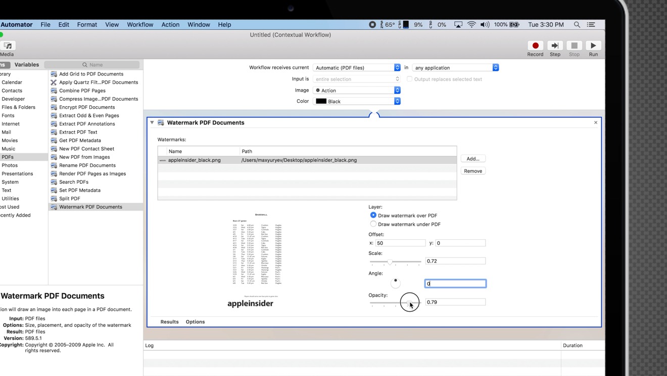 simple to usee watermark program that supports raw files for mac