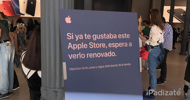 Apple Puerta del Sol renovations