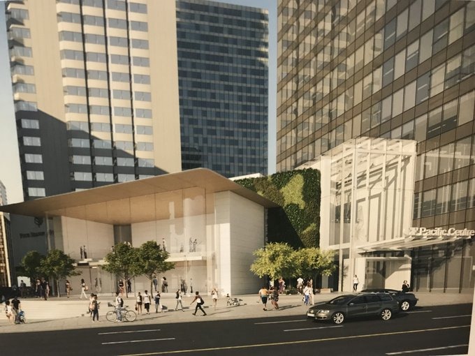 The revised Pacific Centre design. | Image Credit: @katrinamay_ on Twitter