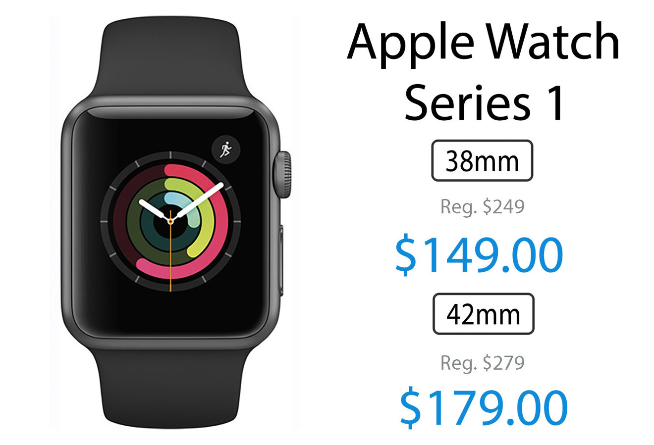 Apple Watch Series 1 discounted