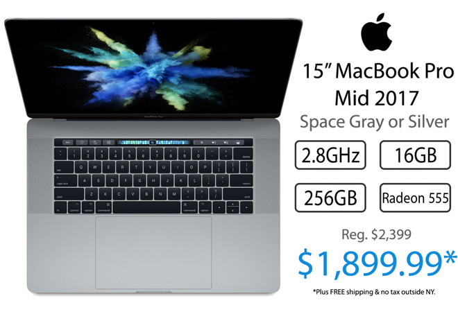 What is the price of a macbook pro