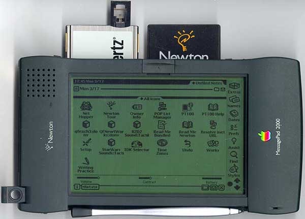 Apple's Newton, from the John Sculley era