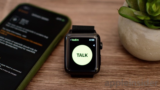 walkie talkie watchos 5