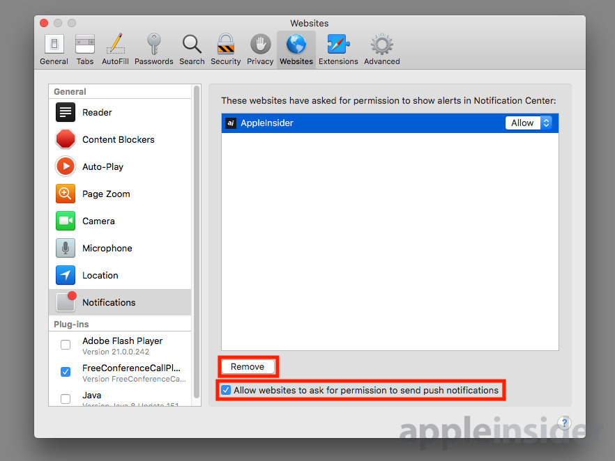 How to set Safari extension permissions on a per-website basis