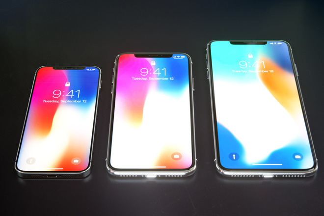 Mockups of Apple's 2018 iPhones.