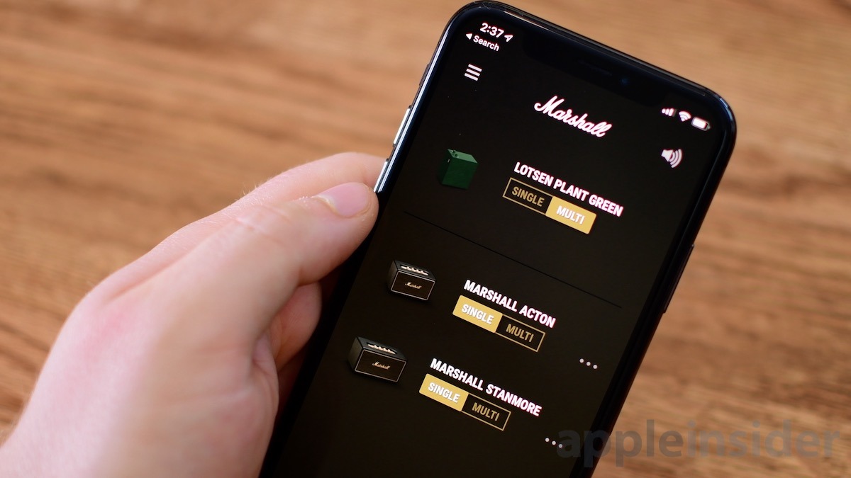 marshall stanmore 2 app