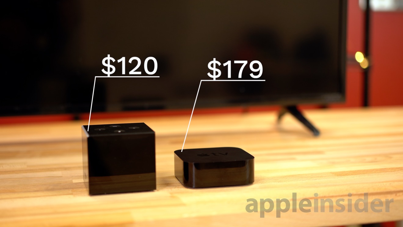 Comparing Amazon's Fire TV Cube and the Apple TV 4K