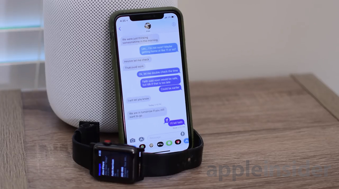 How To Send Images From The Messages App On The Iphone In Ios 12 Appleinsider