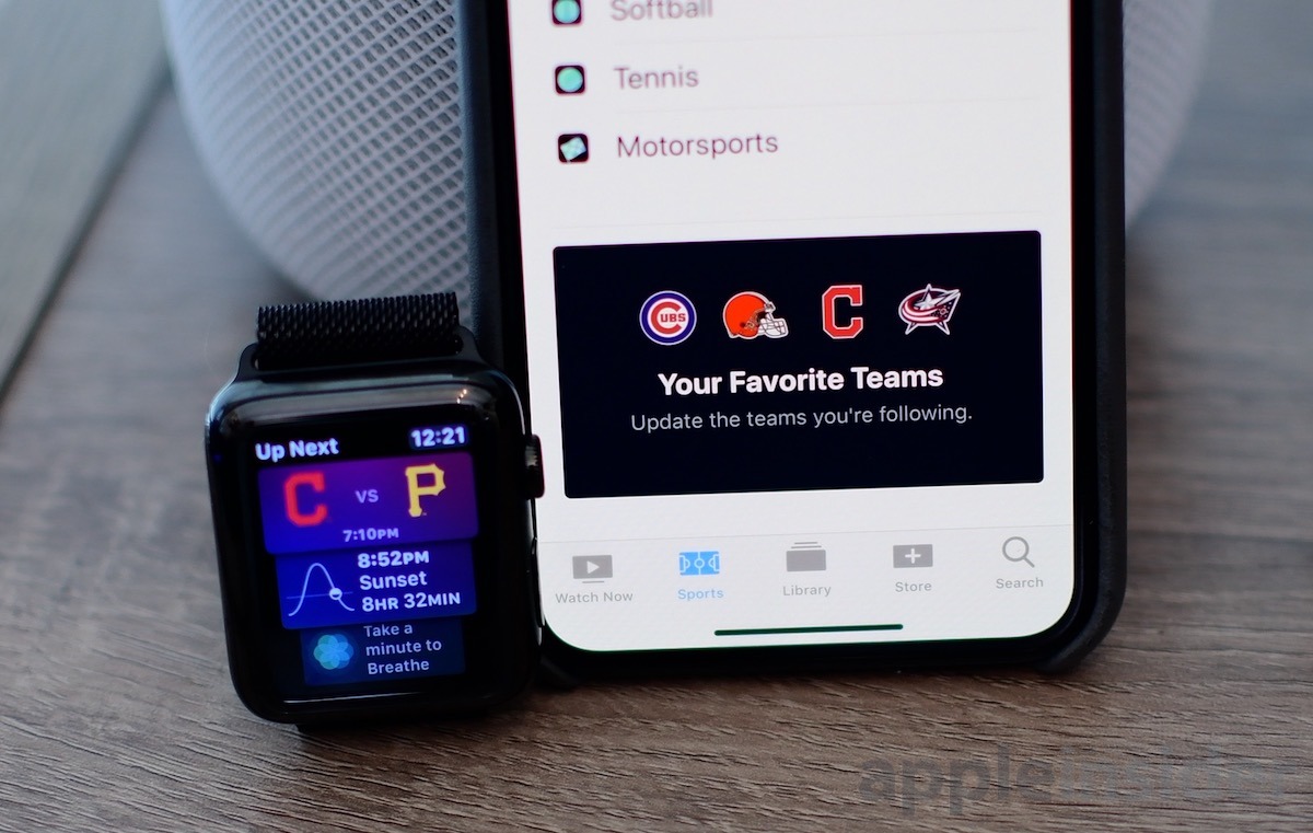 How to view live sports scores on the Siri Watch Face in watchOS 5 AppleInsider