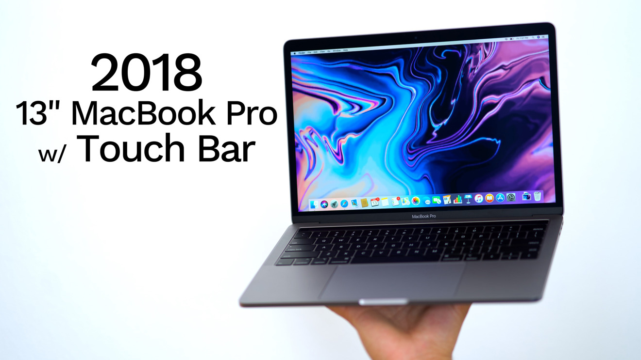 Apple Mid 2018 13 inch MacBook Pro with Touch Bar in Space Gray