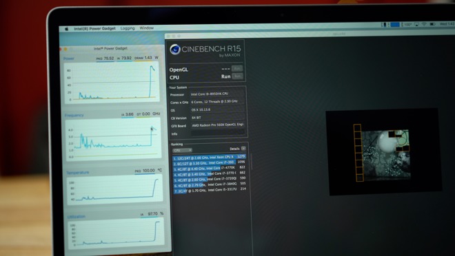 Tested: Thermal conditions in the 2018 i9 MacBook Pro dramatically ...