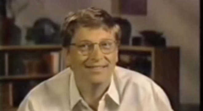 Bill Gates at Macworld 1997