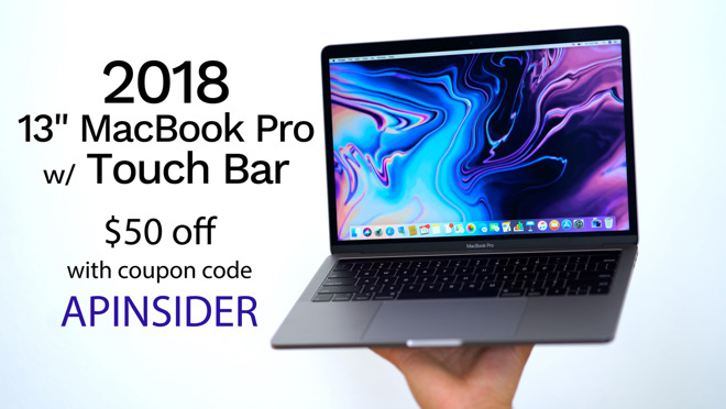 Killer Deals: Save $50 on Apple's 2018 MacBook Pro with no tax in