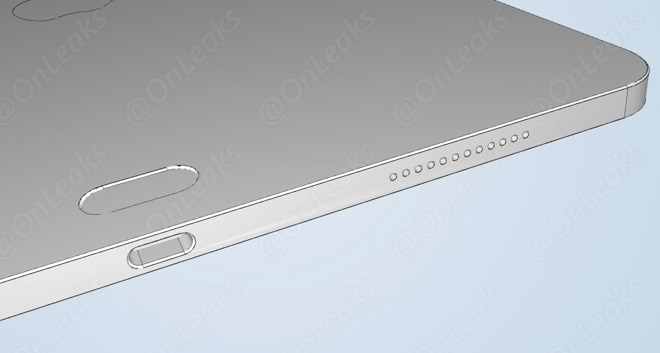 Dubious 18 Ipad Pro Cad Image Seemingly Shows Relocated Smart Connector Appleinsider