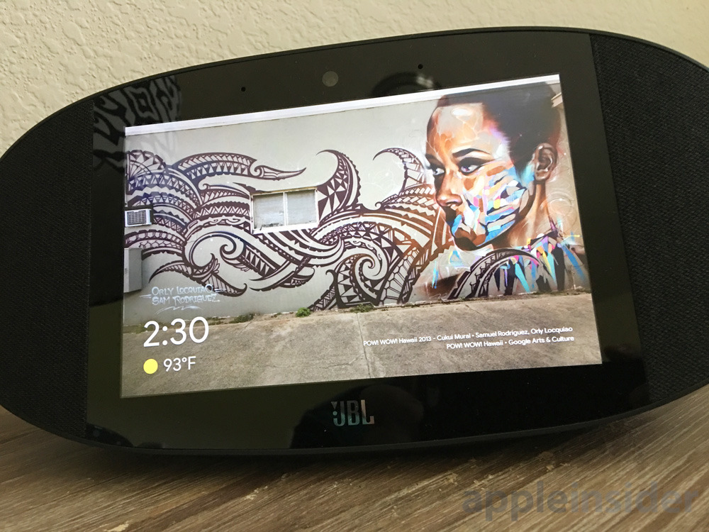 Jbl link hot sale view review