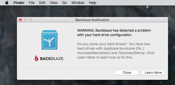 backblaze for mac not backing up