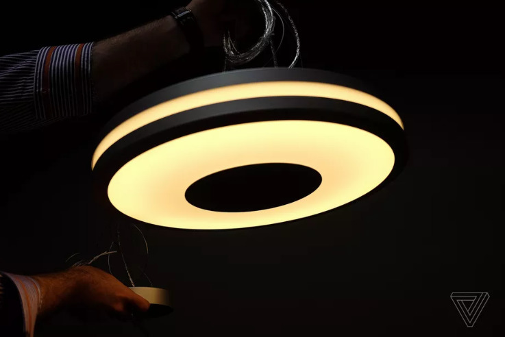 Philips Being ceiling pendant | Image Credit: The Verge