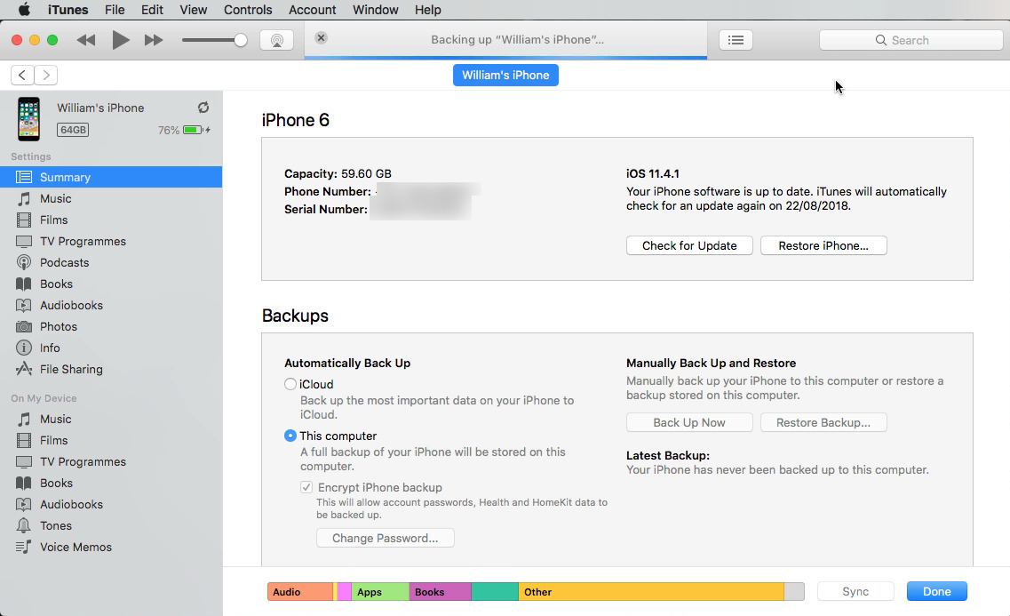 how to backup iphone to icloud manually