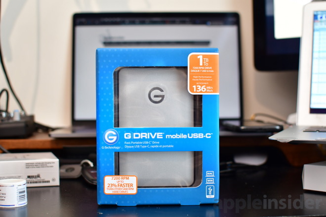 Review G Drive Mobile Adds Usb C For On The Go Storage Appleinsider