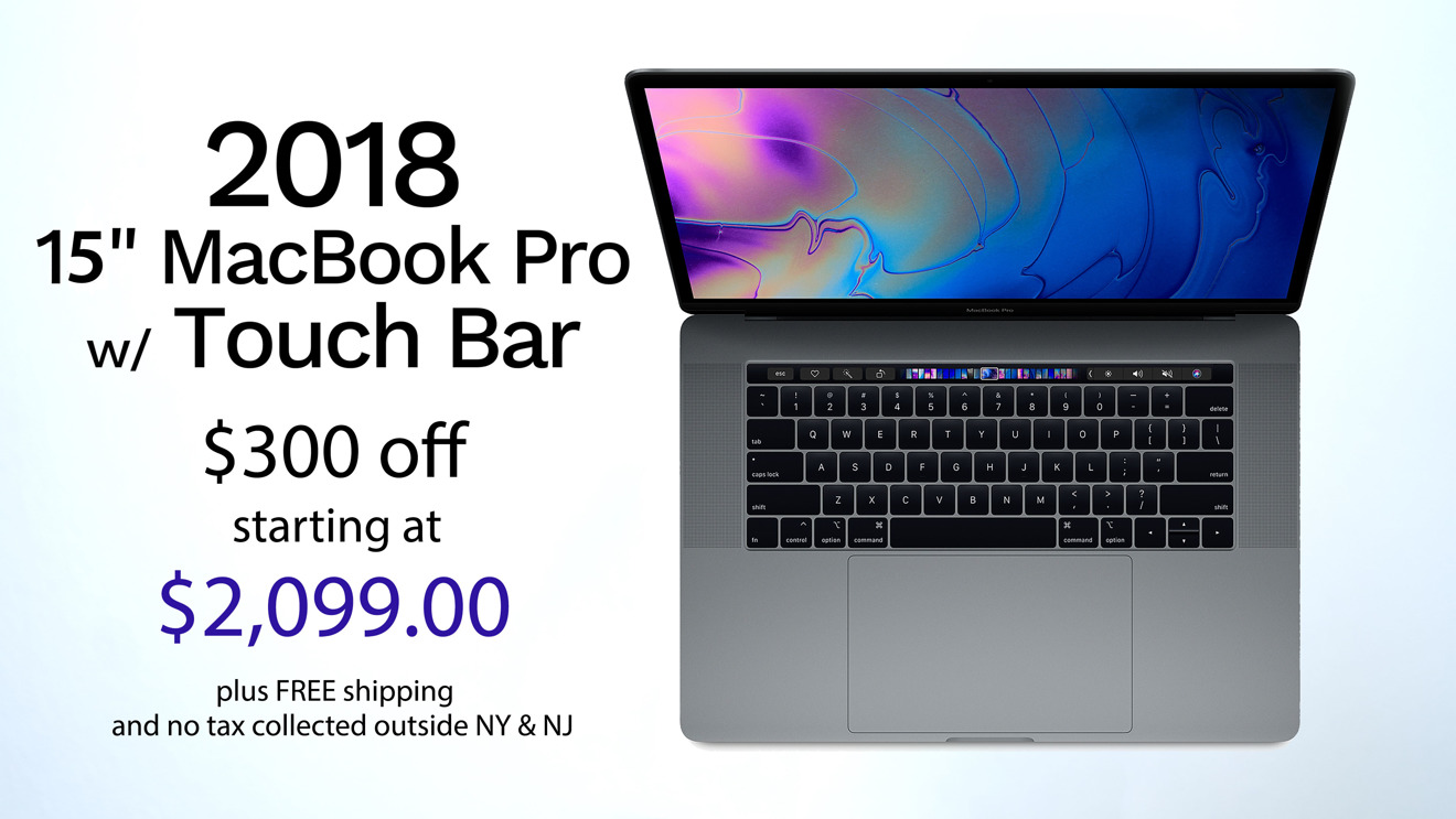 Apple 2018 MacBook Pro Adorama sale