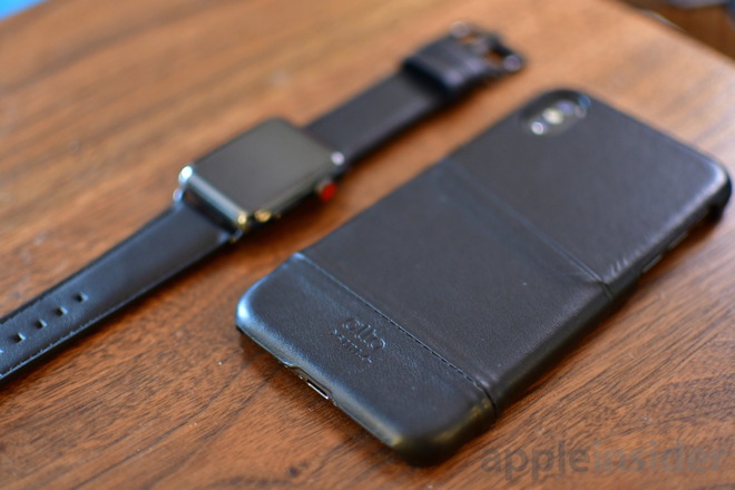 Alto Raven Apple Watch band and case