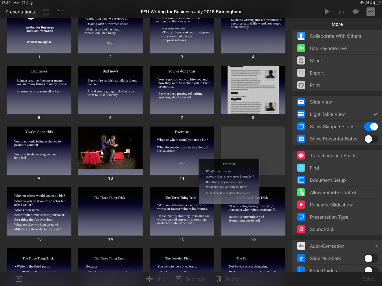 How to use Apple's Keynote on the Mac and iPad to prepare compelling