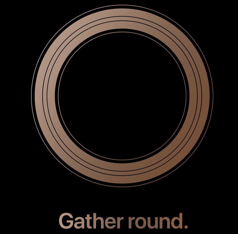 Apple 2018 iPhone イベント「Gather Round」が 9 月 12 日に予定