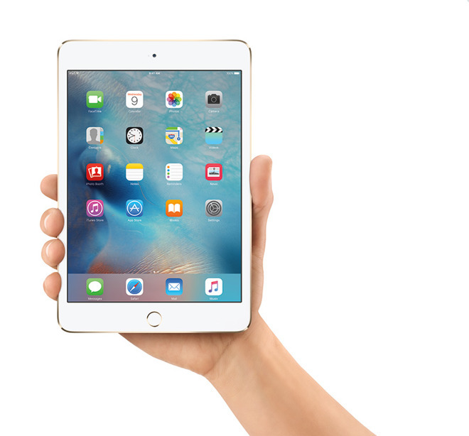 When did the iPad Mini 4 come out? 