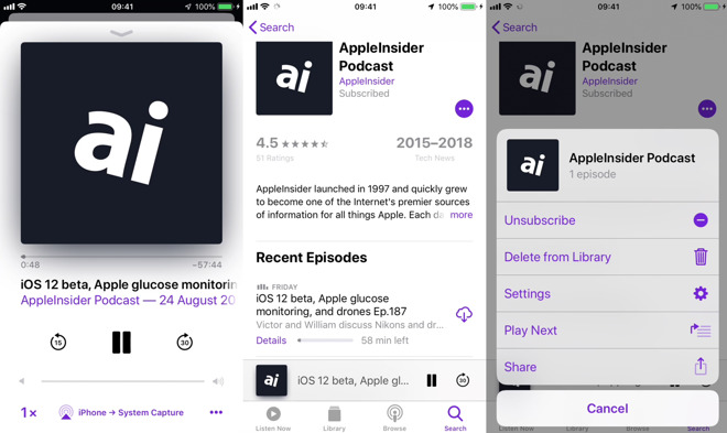 Fix Apple Podcasts's stuttering by moving to an alternative app