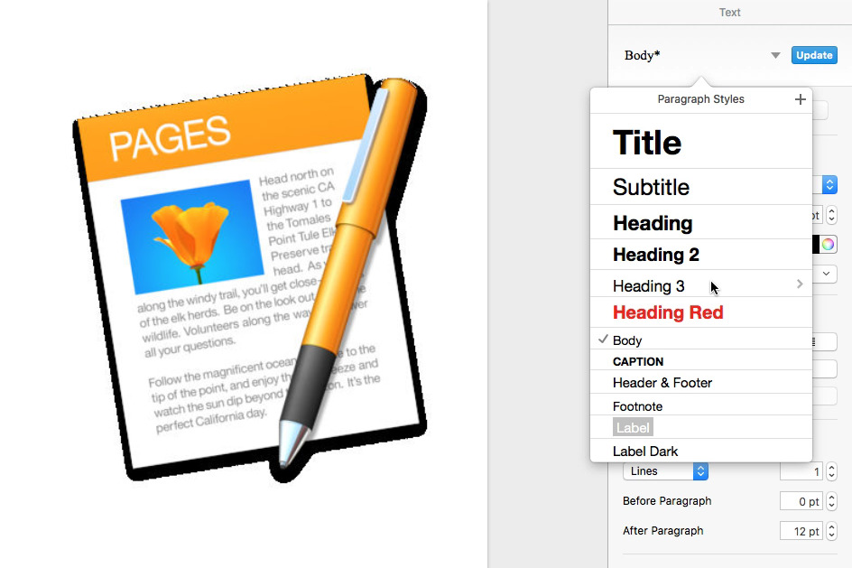 Apple pages 5.6 for mac