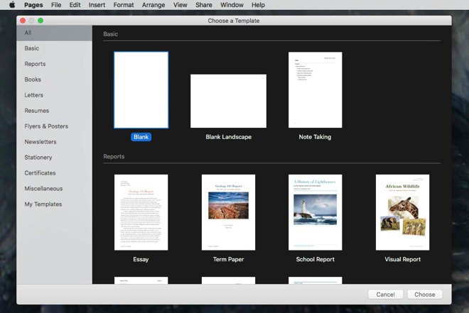 free download pages for mac os x