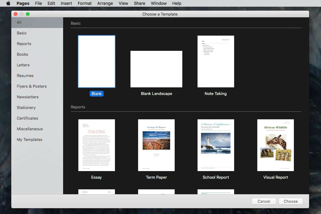 pages mac free download