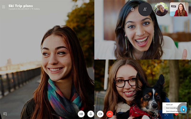 record a skype video call on mac for free