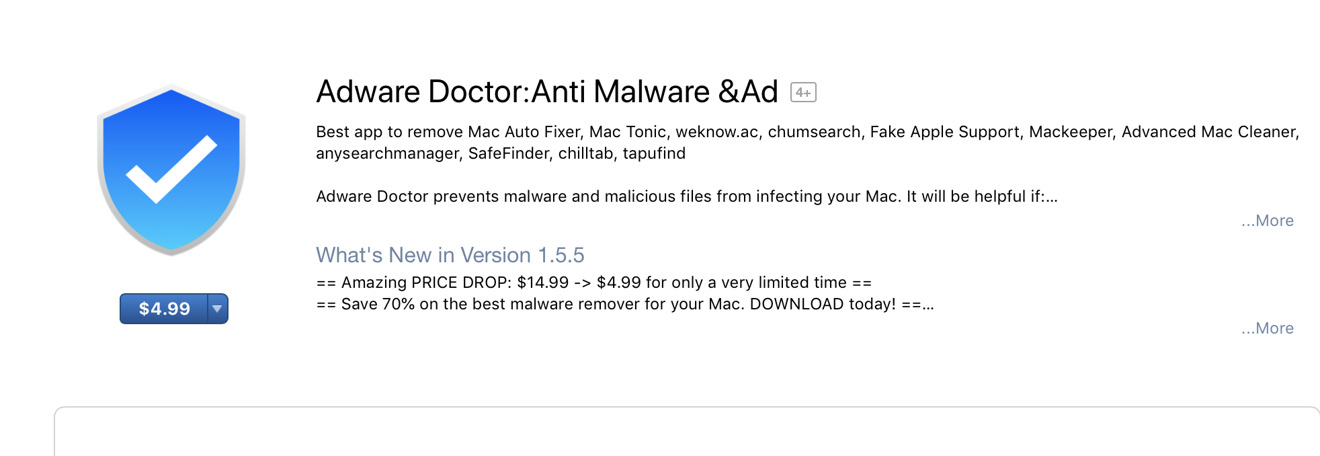 is mac adware cleaner an apple product