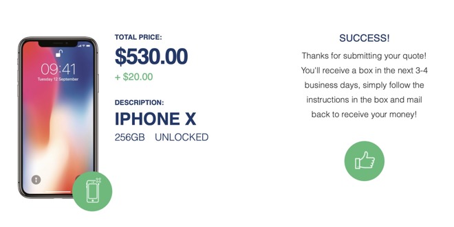 iphone x trade in value