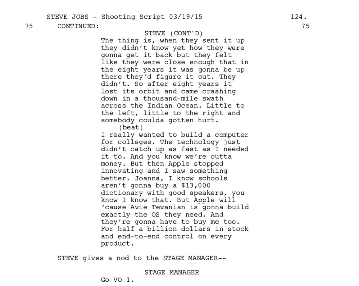 Steves One Piece Script