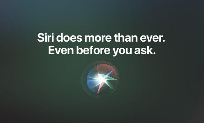 Siri webpage