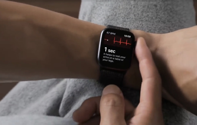 Apple Watch Series 4 ECG Heart Rate