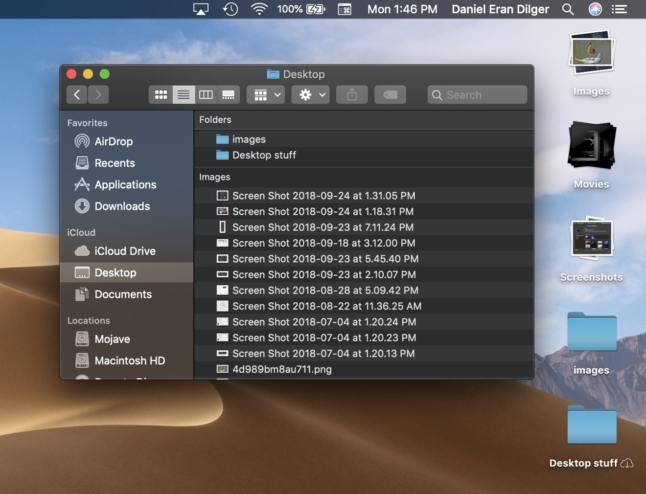 how to take screenshot on mac mojave