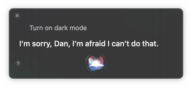 Siri Dark Mode