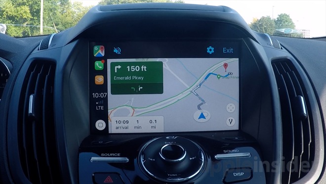 Google Maps CarPlay