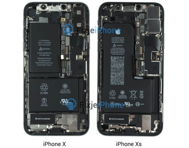 iPhone XS teardown shows single-cell battery, few other changes from iPhone  X